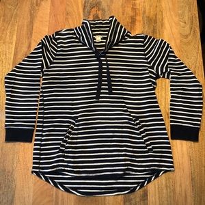 J. Crew Factory Striped Sweater—Size L
